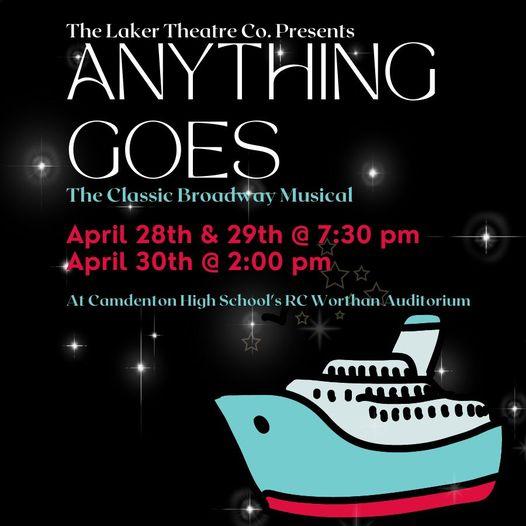 Anything Goes - event flyer